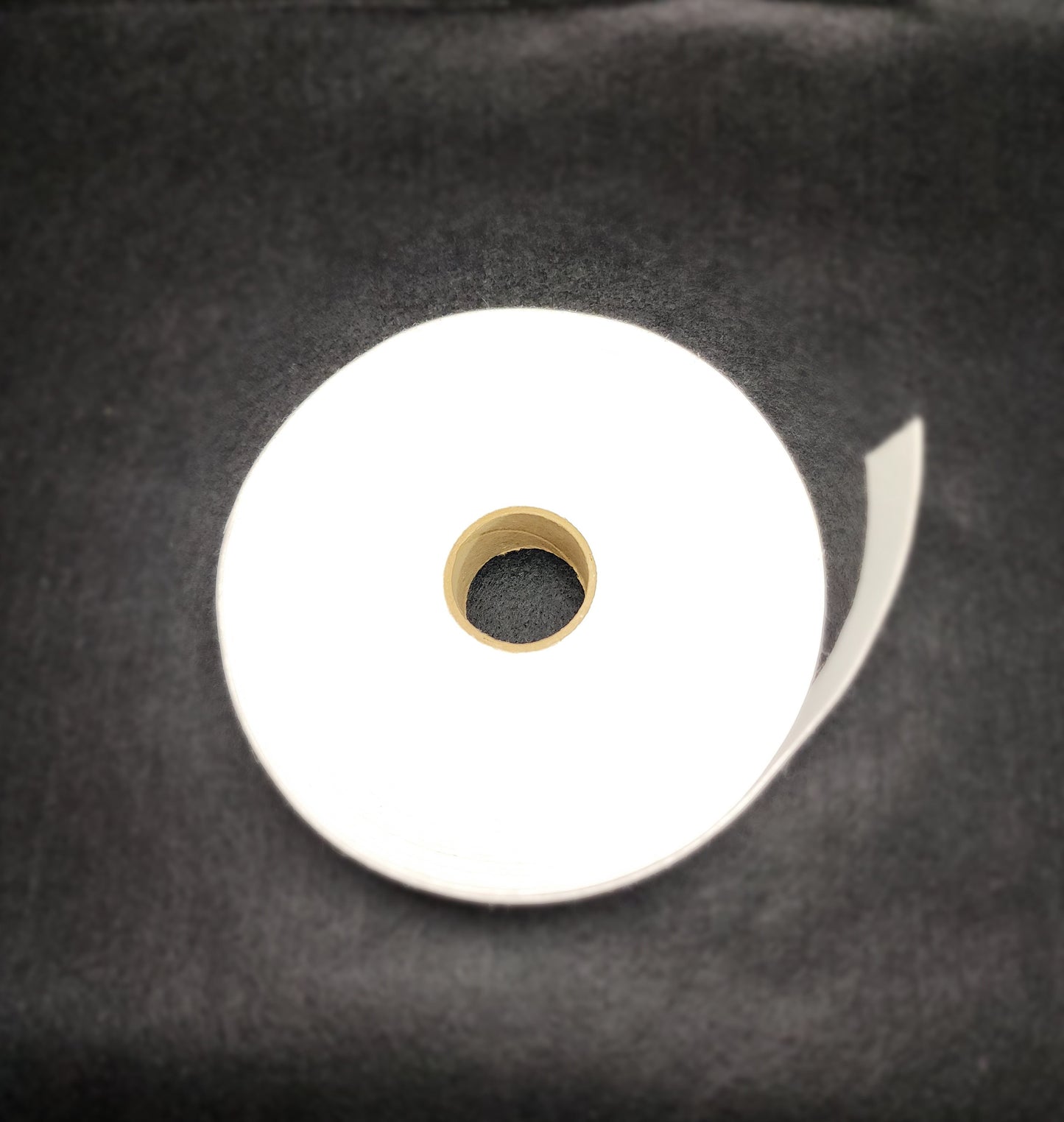 White felt stripping with adhesive