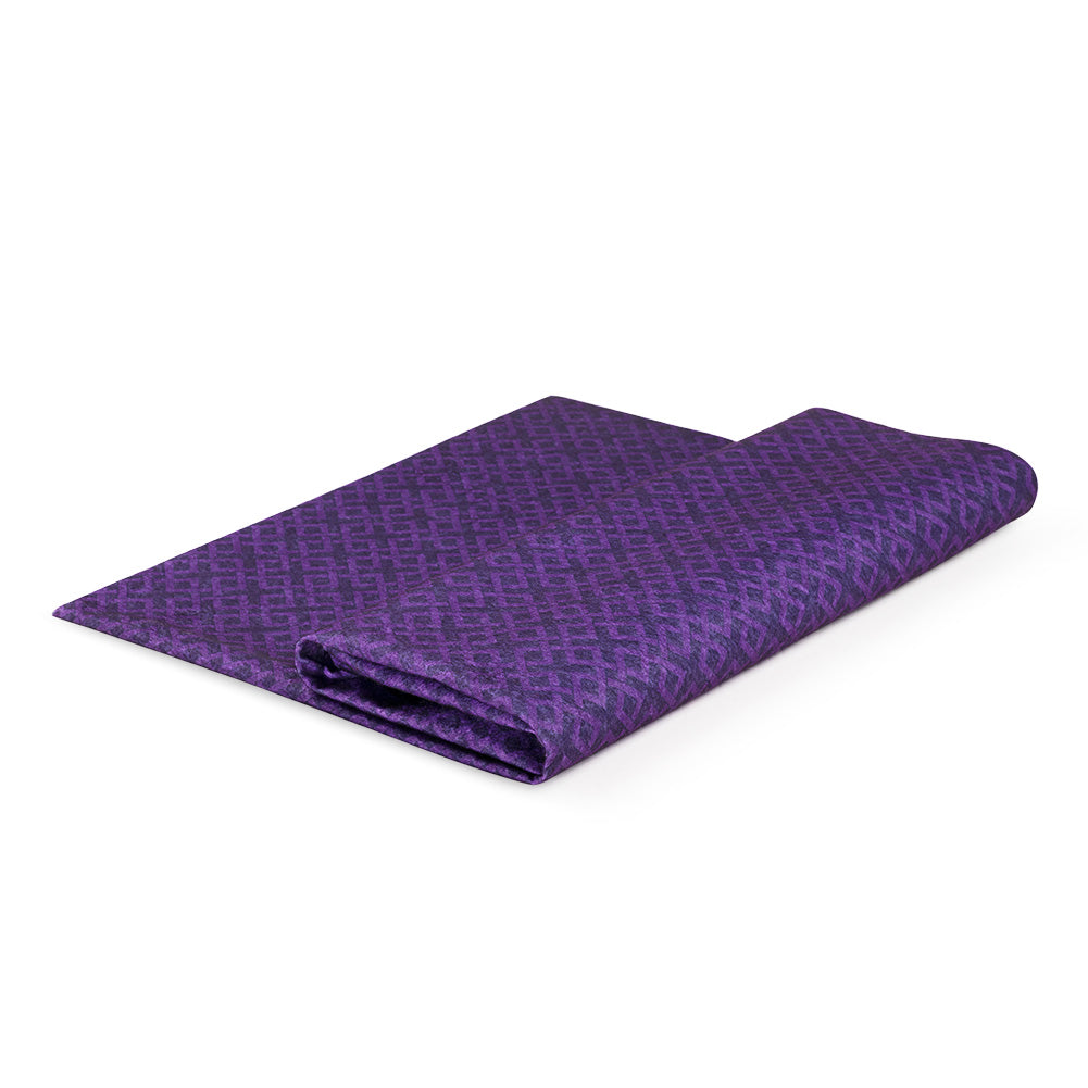 Patterned Craft Felt- Crosslink- Violet & Light Purple