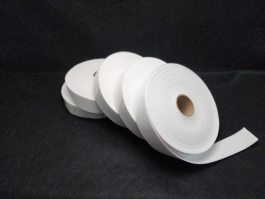 White felt stripping with adhesive- Pack of 5 Rolls