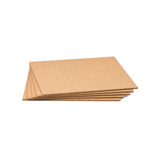 Cork Squares with adhesive pack of 5- 12" x 12"